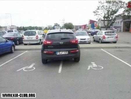 geniální parkování