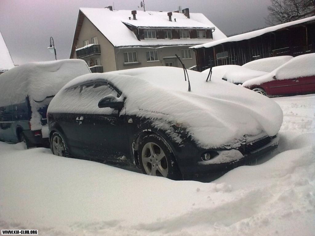 Výherce - Stefi - soutěže o nejlepší zimní foto vozu KIA za rok 2010