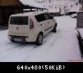 Kia Soul v zime