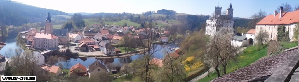 Rožmberk panorama