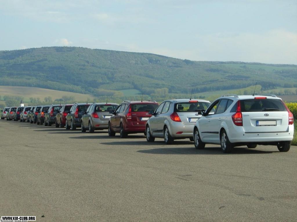 na odjezdu z letiště do kempu