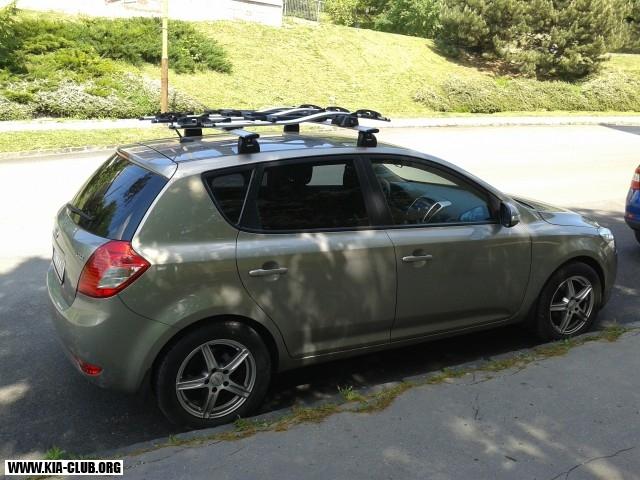 Kia  a thule Proride 591