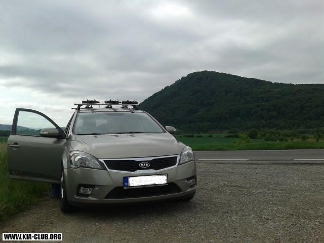 Kia u Šariškeho hradu